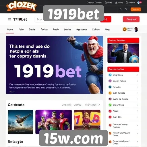 Avaliação da experiência do usuário no site 1919bet